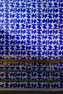 Painel de azulejos, Posto de Saúde, Câmara dos Deputados, 1972.. <em>Foto: Edgar César Filho</em>